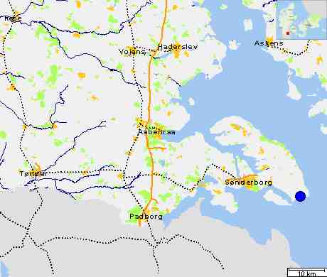 stlige Snderjylland med Snderborg og Als 